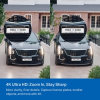 Geen kabels, geen gaten, wel een 4K beveiligingscamera