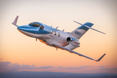 Dit is de nieuwe HondaJet Elite Private Jet