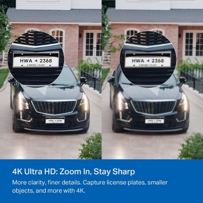 Geen kabels, geen gaten, wel een 4K beveiligingscamera