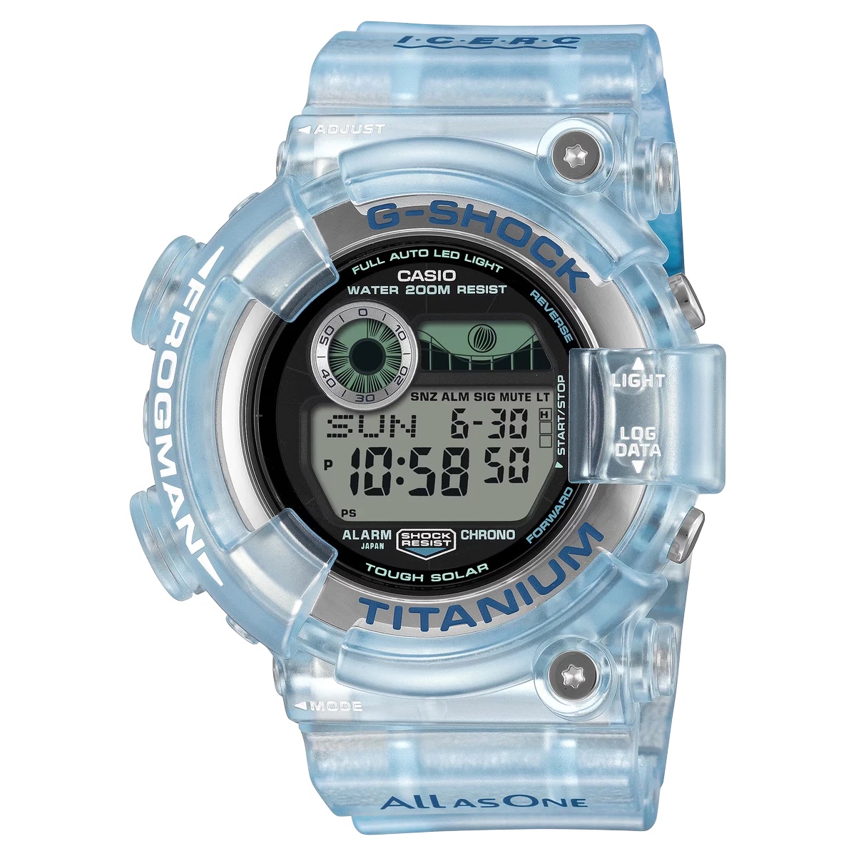 G-Shock lanceert titanium Frogman met walvismotief